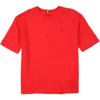 Tommy Hilfiger T-Shirt Essential Flag KB0KB09646 Rot Regular Fit