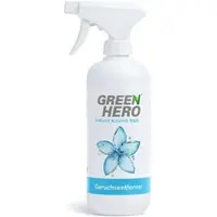 GreenHero Geruchsentferner Spray für Textilien, Schuhe etc. gegen Gerüche, Neutralisiert Gerüche