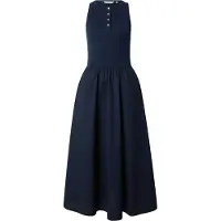 Tommy Hilfiger Gold Btn Poplin Mix Dark Night Navy Größe: L | Midikleider Outlet | Damen | Schwarz