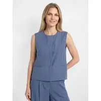 MSCH Copenhagen Damen Blazers Mschfrode Waistcoat - Blauw - Größe M