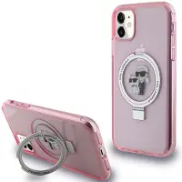 Karl Lagerfeld Klhmn61hmrskcp Iphone 11xr 6.1 Ring Stand Karl&choupettte Handyhülle