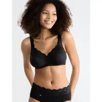 Sloggi Ohne Bügel BH Romance | Grösse: 80C | Farbe: Schwarz