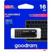 Wilk Elektronik UME3, 16 GB, USB Typ-A, 3.2 Gen 1 (3.1 Gen 1), 60 MB/s, Kappe, Schwarz