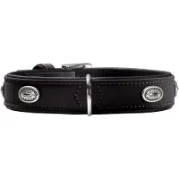 Hunter Halsband Softie Stone Kunstleder Nubuk