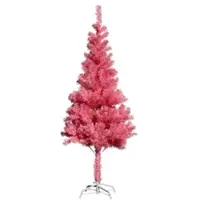 Linder Exclusiv GmbH Künstlicher Weihnachtsbaum pink inkl. Ständer Tannenbaum Christbaum 180cm