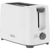Teesa Toster 700W, 2 Toasts, 7 Stufen, Antihaftfüße, Weiß, Modell TSA3301