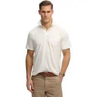 Superdry Classic Cotton Linen Kurzarm-poloshirt