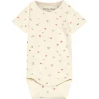 Minymo Body k/ä - Viskose - Strawberry Ice m. Erdbeere - - 2 Jahre (92) - Body K/Ä