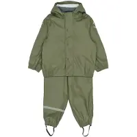 Mikk-Line Regenset mit Hosenträger, Dusty Olive, 116