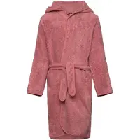 Pippi Bademantel - Alt Rose m. Ohren - - 74/80 - Bademäntel