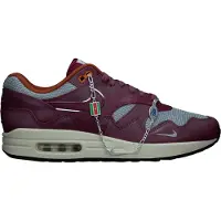 Nike Air Max 1 Patta Waves Rush Maroon (with Bracelet) - EU: 45.5