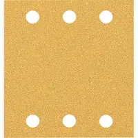 Bosch EXPERT C470 Schleifblatt Set, 115x107mm, K60-180, 6 Löcher, 10-tlg.