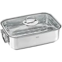 Rösle "Bratreine Bräter rechteckig mit Deckel 37 x 27 cm"
