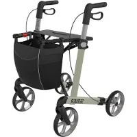 Rehasense Leichtgewicht Rollator Server M champagner 1 St