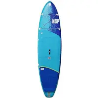 NSP O2 Cruiser Fs 10´6´´ Aufblasbares Paddle-surfboard Blau 320 cm / 83.8 cm Blau 320 cm