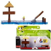 JAKKS Pacific Legend of Zelda Micro Land Geschenkbox Water Ocean mit Tetra