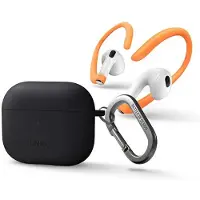 Uniq Nexo Case AirPods 3 gen + Ear Hooks Black