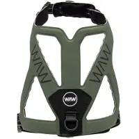 WAW Hundegeschirr Ergo Vest Village forest green/black