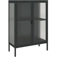 Helloshop26 - Buffet Sideboard Kommode Kleiderschrank Aufbewahrungsmöbel Organizer für Küche Wohnzimmer Lounge 75 x 35 x 105 cm 02_0036121