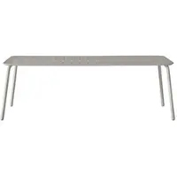 Vipp Dining Table 733 light grey grau, Designer Design, 220x74x95 cm