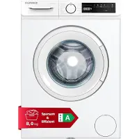 Telefunken Waschmaschine 8kg | 1400 U/Min. | Frontlader | Inverter Motor | AquaStop | 15 Programme | W-8-1400-A-W weiß