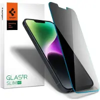 Spigen EZ Fit GLAS.tR Privacy Glass Displayschutz - 1 Pack für das Apple iPhone 17e / 16e / 14 / 13 / 13 Pro