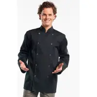 Chaud Devant Warm Vorne 22004 Kochjacke Hilton Poco Noir| M