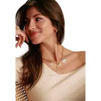 Thomas Sabo Charm-Anhänger Hamsa Connect vergoldet
