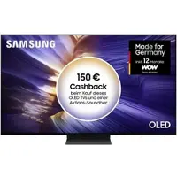 Samsung 48" OLED S93F 4K Vision AI Smart TV (2025), 121,9 cm (48"), 3840 x 2160 Pixel, OLED, Smart-TV, WLAN, Schwarz, Grau