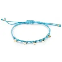 GOLDSCHMUCK FÜR MICH Friendship-Armband Herzen poliert Gold 375