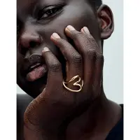 Pandora 163288C00 Ring für Damen Herz Goldfarben