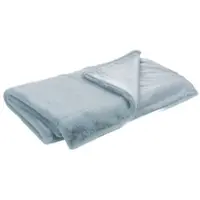 Amadeus Plaid luxe eisblau 130x170 cm - Rechteck Polyester 130x1 cm