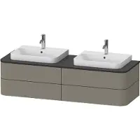 Duravit HP4964B9292 WTU HappyD2+ wandh.,408x1600x550mm