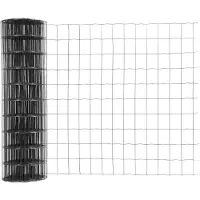 Floraworld Gitterzaun, HxL: 120 x 250 cm, Stahl, anthrazit - grau