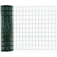 Floraworld Gitterzaun, HxL: 122 x 2500 cm, Stahl, grün - gruen