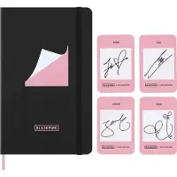 Moleskine Notizbuch Blackpink L/A5 711513164 liniert schwarz