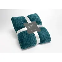 Amadeus Plaid Schachbrettmuster 130x170 smaragdgrün - Grün Rechteck Polyester 170x130 cm