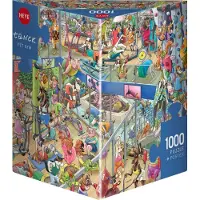 Heye Puzzle Pet Gym, 1000 Teile, 1000 Stück(e), Kunst