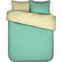Essenza & Co. Bettwäsche-Garnitur Pied de cool Farbe Simply green Größe 135x200+80x80