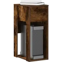 vidaXL Computerschrank mit Schublade Betongrau 30x44x74 cm