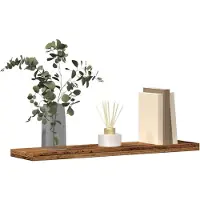 vidaXL Wandregale 4 Stk. Altholz-Optik 60x20x1,5 cm Holzwerkstoff