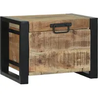 vidaXL Aufbewahrungs-Truhen Braun 40 x 30 x 30 cm Massivholz Mango