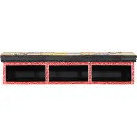 vidaXL TV-Schränk Mehrfarbig 100 x 30 x 22 cm Holzwerkstoff