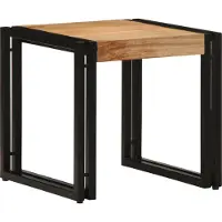 vidaXL Couchtisch Braun 40 x 40 x 38 cm Massivholz Akazie