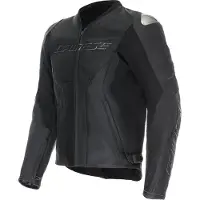 Dainese Racing 5 S26 perforierte Motorrad Lederjacke, schwarz, 50