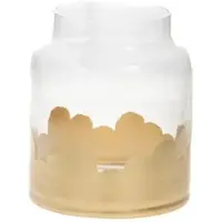 LOU DE CASTELLANE Vase Dipinto d'oro 15 cm gold - Rund Glas 17.5x15 cm