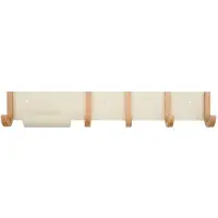 Design Letters - Jay Garderobe, L 70 cm, Eiche natur / cremeweiß