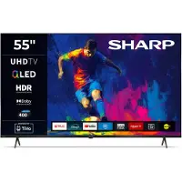 Sharp 55HM5745E QLED Fernseher 55 Zoll Smart TV by TiVo 4K UHD Fernseher mit HDR Dolby Vision (2026)
