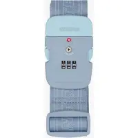 American Tourister TSA Gepäckgurt, Stone Blue/Blue