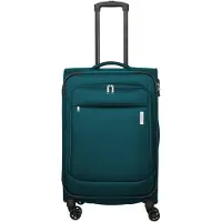 Travelite Priego - 4-Rollen-Trolley M 66 cm (petrol)